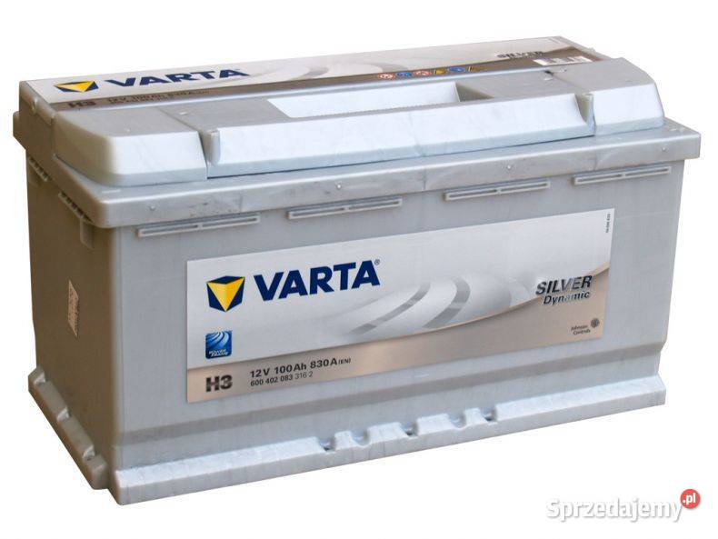 Akumulator VARTA Silver Dynamic H3 100Ah 830A EN Mińsk Mazowiecki