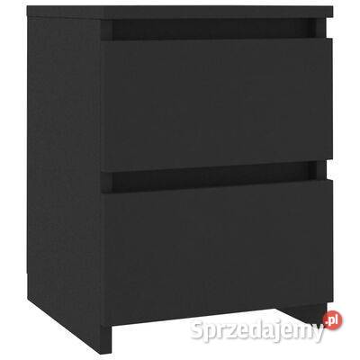 vidaXL Szafka nocna czarna 30 x 30 x 40 materiał Warszawa