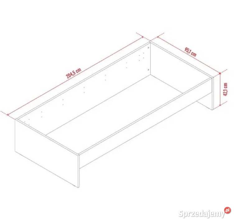Łóżko domek używane VOX materac sprzedam