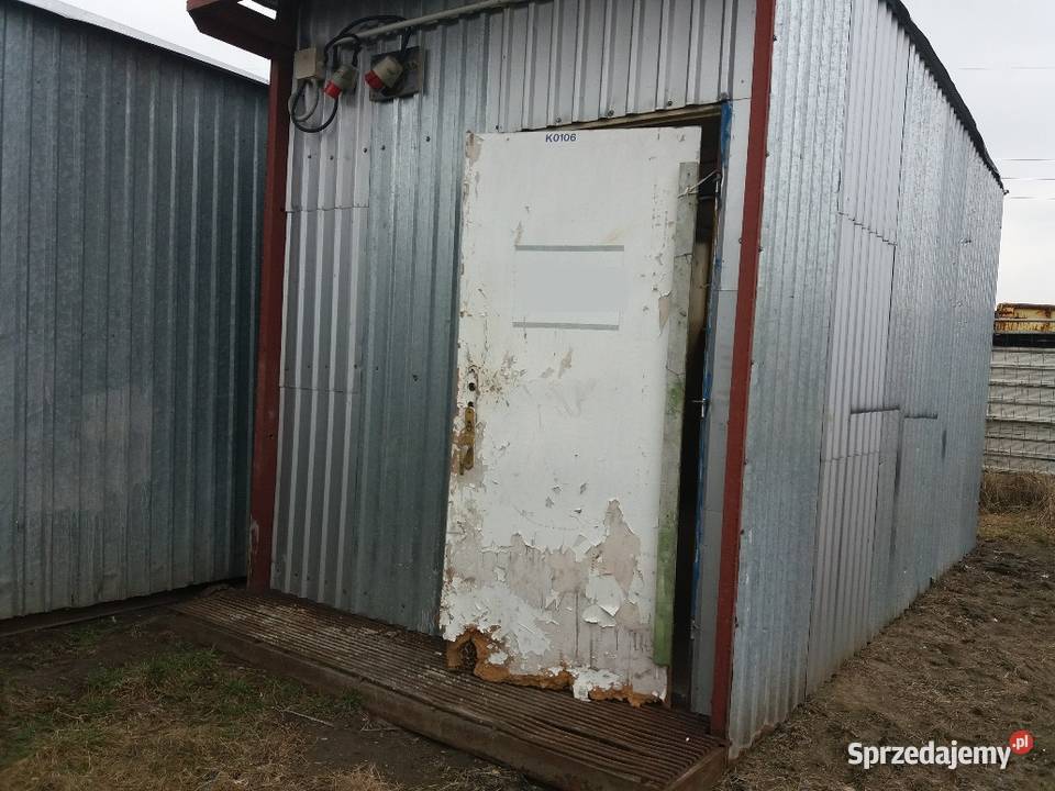 Kontener budowlany szatniowy narzędziowy 107 małopolskie Wieliczka