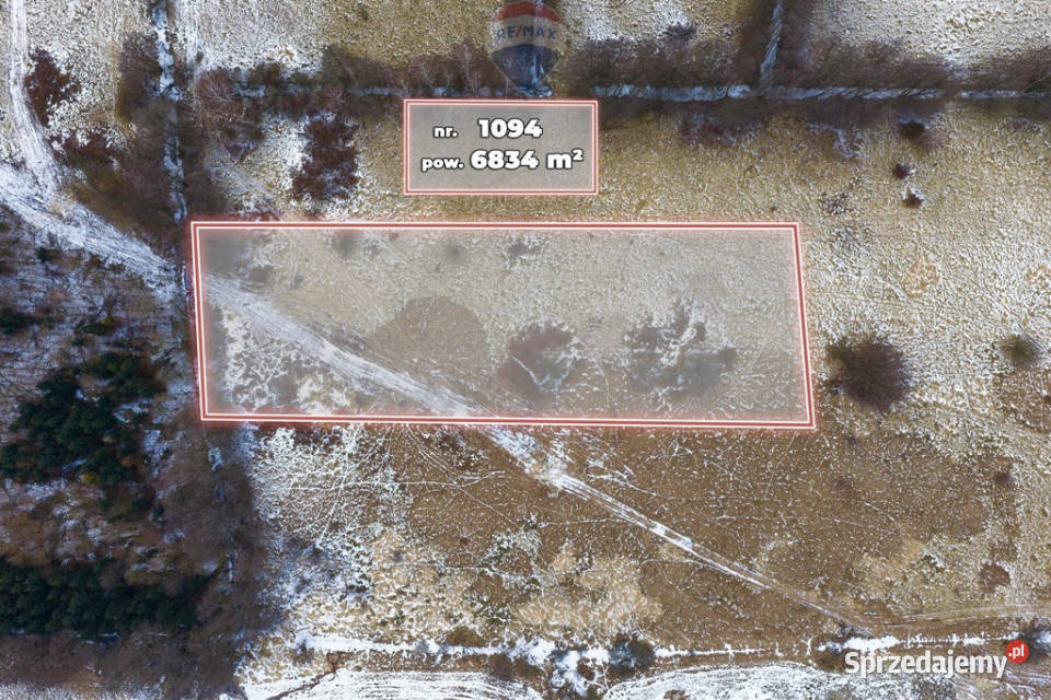 Na sprzedaż działka rolna o pow 6834 m 0m lubuskie Świdnica