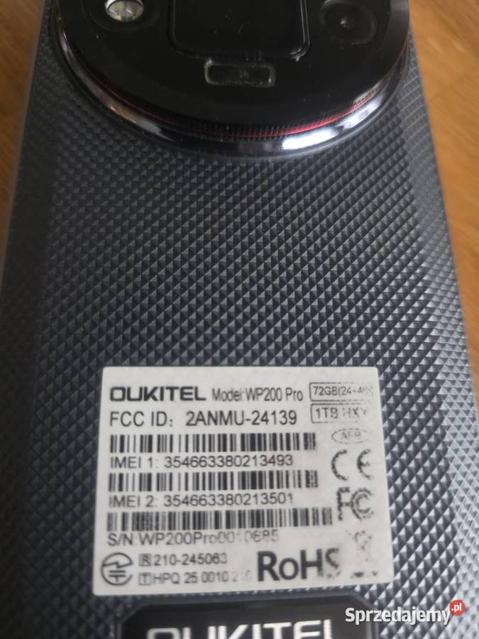 Telefon Oukitel wp 200 pro na gwaracji Sandomierz sprzedam