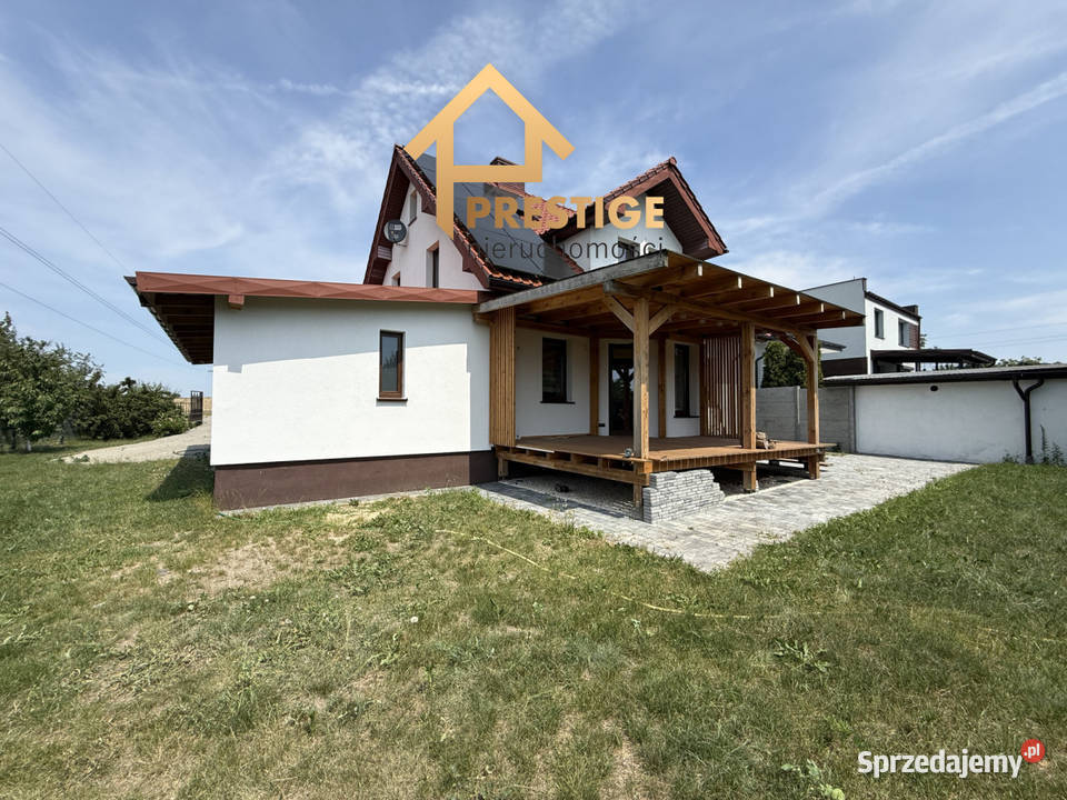 Energooszczędny dom wolnostojący na sprzedaż wielkopolskie Radwaniec