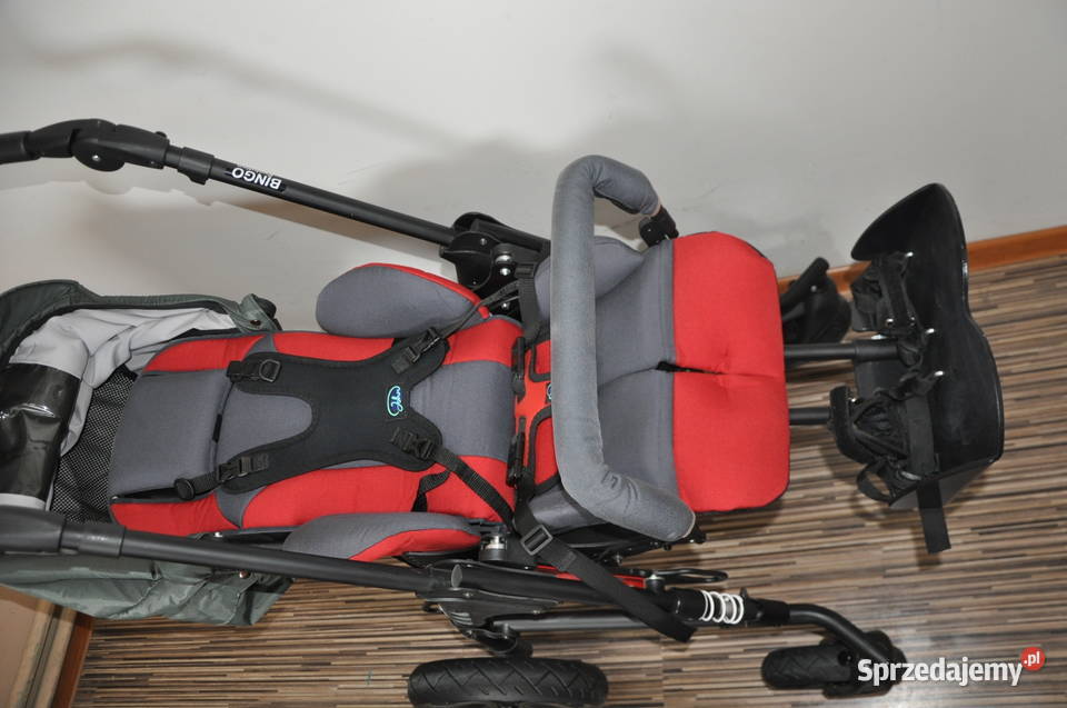 Hoggi Bingo Evolution 1 czerwony Wózek specjalny Pabianice