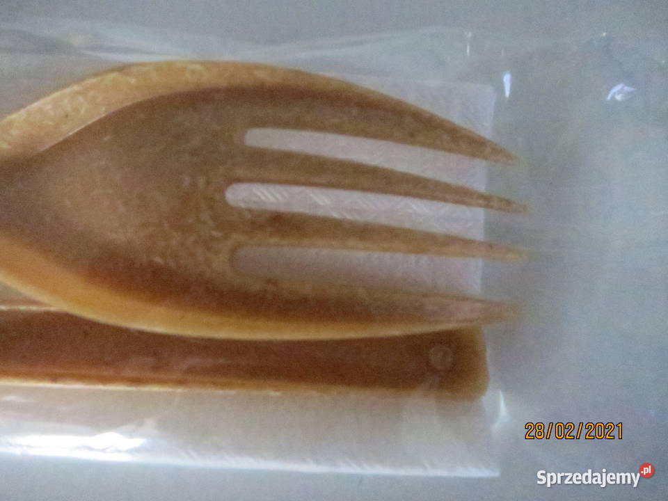 Nóż serwetka sztućce karton 250 sztuk sprzedam