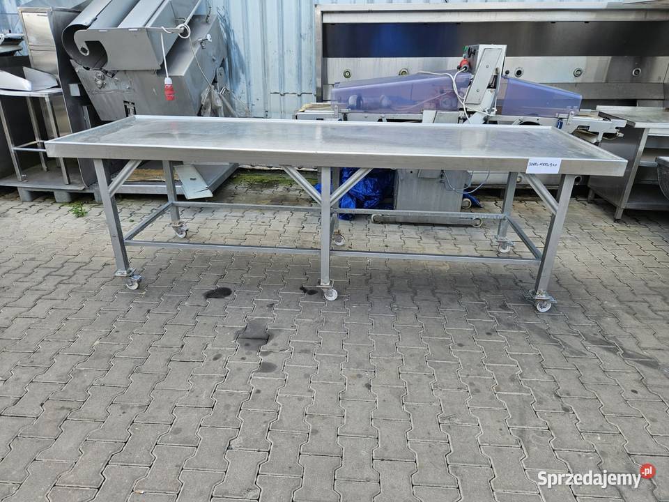 Stół masarski 3000x1000x930 wielkopolskie Krotoszyn