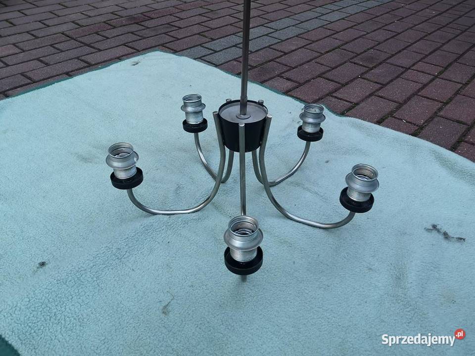 Żyrandol Lampa Vintage PRL Oryginalna Wisząca Pozostałe