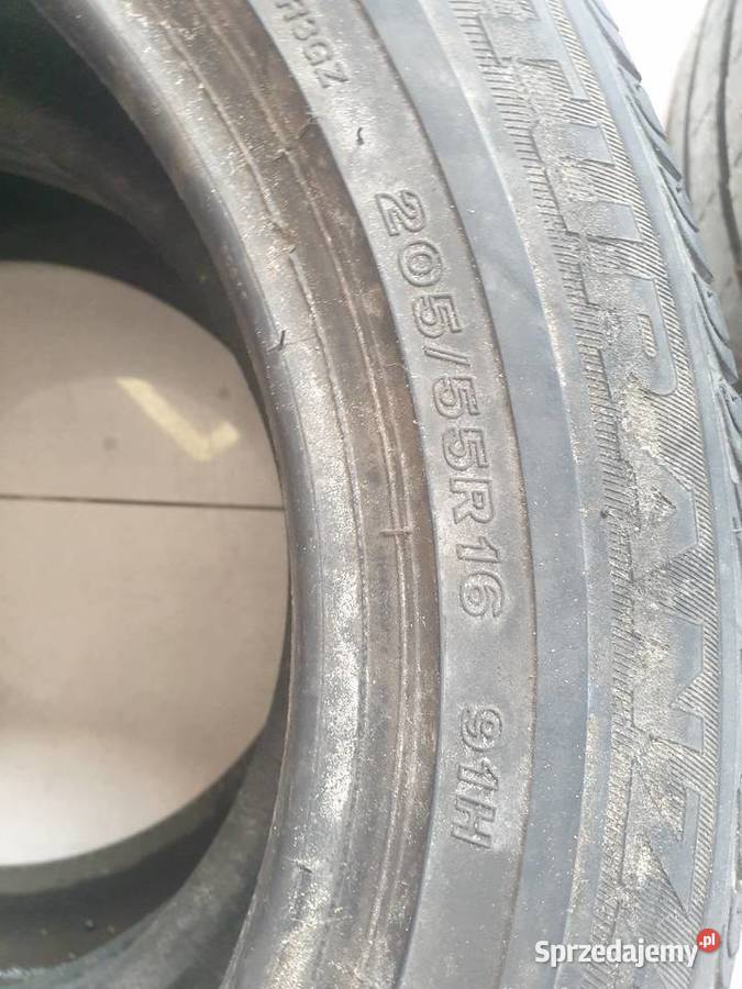 Opony Bridgestone Turanza 20555R16 H do 210 km/h Dobre Miasto