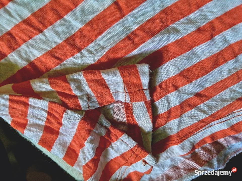 Nowa Bluzka z krótkim rękawem YORKER W paski 100 New Yorker Leszno