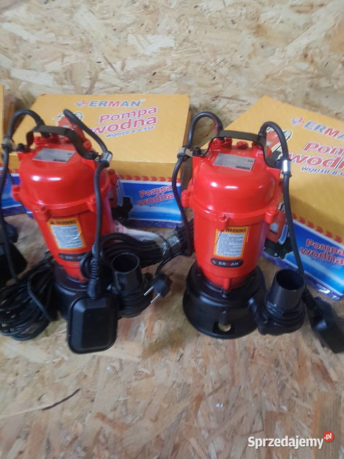 Pompa zatapialna do brudnej wodyszamba pływak wielkopolskie Głogowa