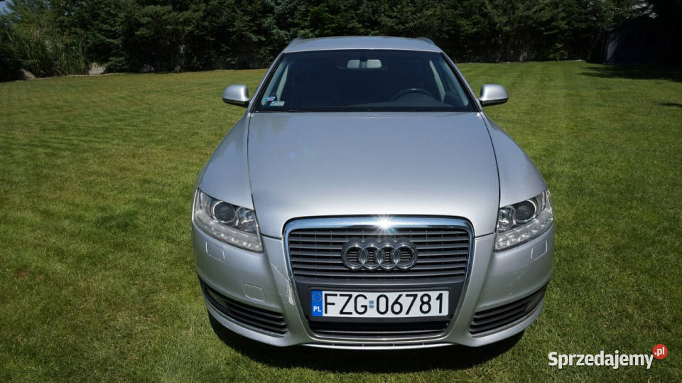 Audi A6 super stan i wyposażenie Gwarancja C6 srebrny Zielona Góra