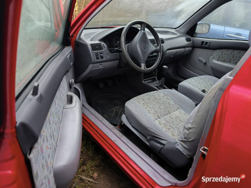 Toyota Starlet 1997r 14 Benzyna Tanio Możliwa Starlet Warszawa