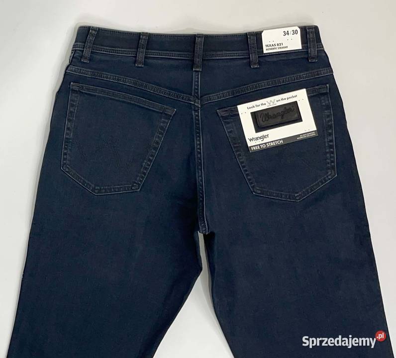 Spodnie męskie jeansy Wrangler Texas 821 Wrangler Gdańsk sprzedam