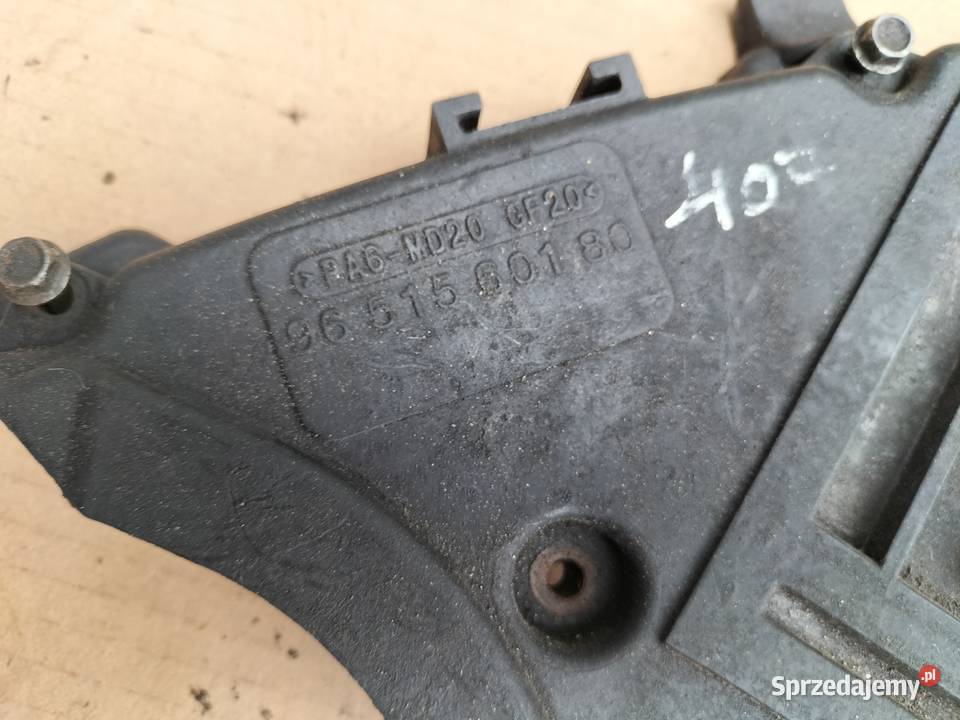 Citron i Peugeot 9651560180 OSŁONA OBUDOWA PASKA Silniki i osprzęt Kamień-Kolonia