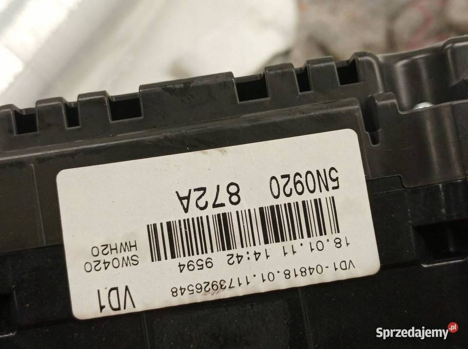 LICZNIK 5N0920872A 20 TDI VW Volkswagen Tiguan I świętokrzyskie