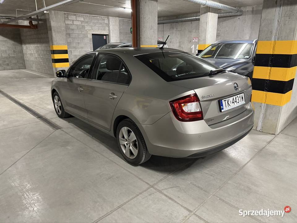 Skoda Rapid Salon Polska Niski przebieg wielofunkcyjna kierownica świętokrzyskie Kielce sprzedam
