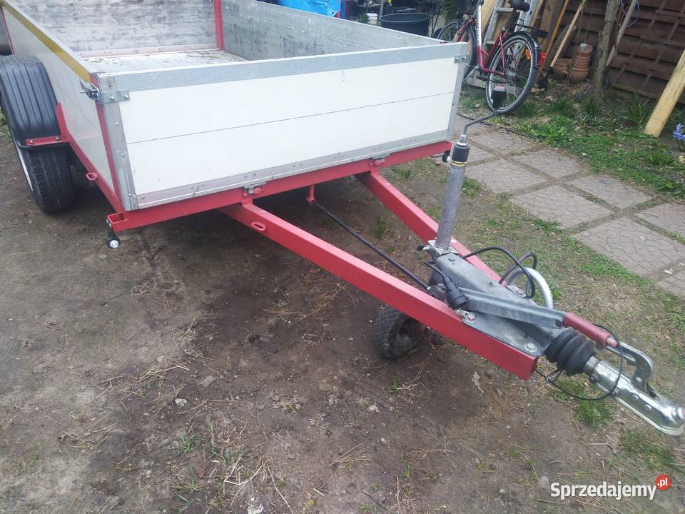 Przyczepka samochodowa Stema 750 aluminiowa Miedziana Góra