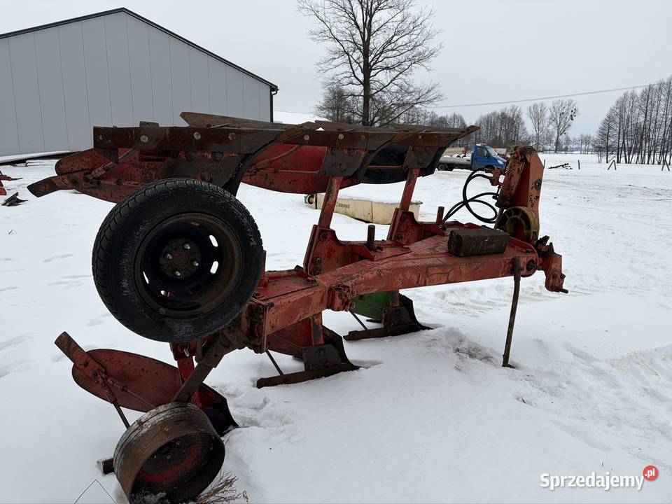 Pług 3 skibowy obrotowy Krone ASKAN przedpłużki nieuszkodzony mazowieckie Myszyniec
