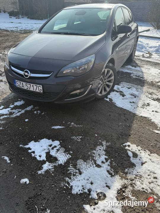 Opel Astra J benzyna śląskie Rzędkowice