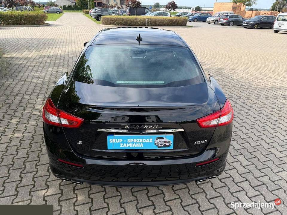 Maserati Ghibli GranSport30 benzyna 350 2018r Krotoszyn
