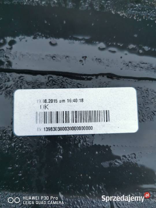 VW GOLF 7 VII 5G9 ZDERZAK TYŁ KOMBI 5G9807421 Karoseria Luzino