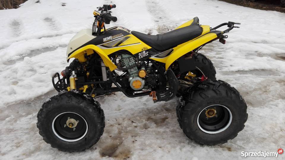 Duzy Quad Atv Bashan 200cc oryginal chlodzony Gorlice