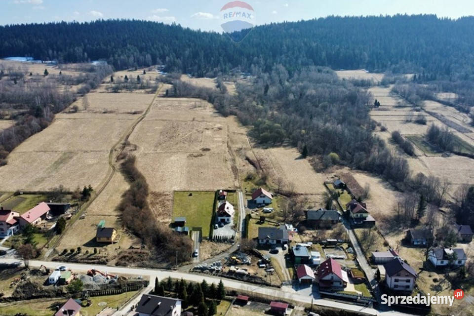 Malownicza działka budowlana w Koconiu 13 arów śląskie Kocoń