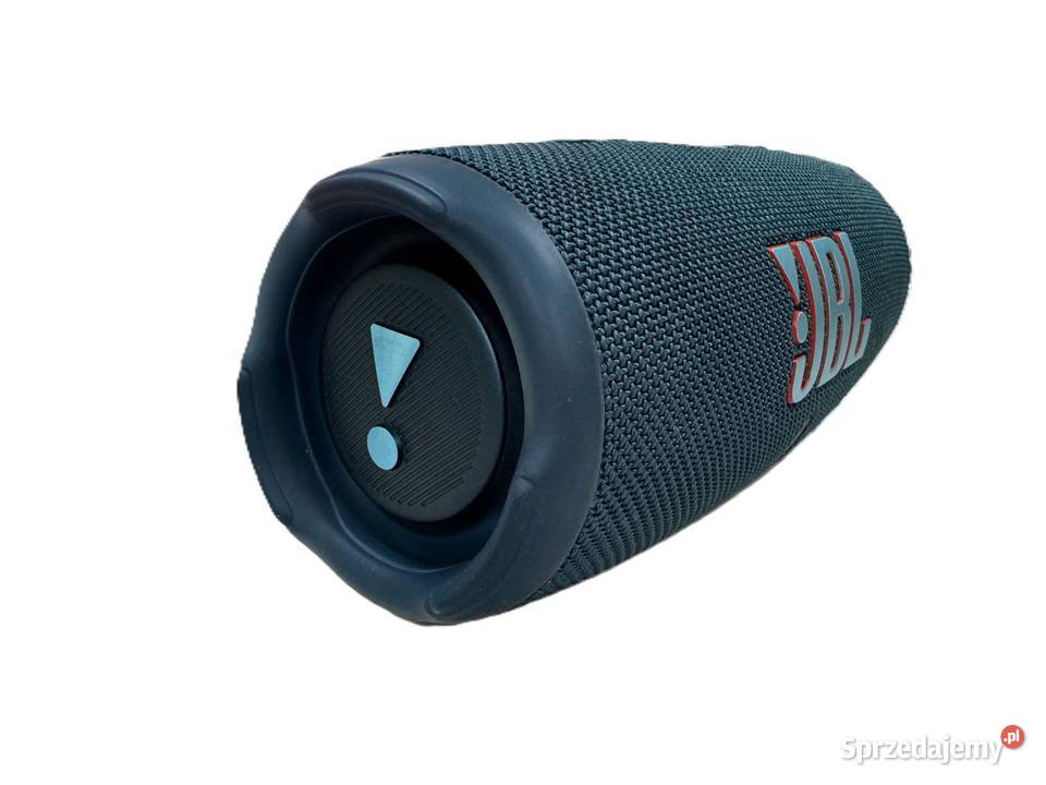 Głośnik przenośny JBL Charge 5 niebieski Słuchawki i głośniki Elbląg sprzedam
