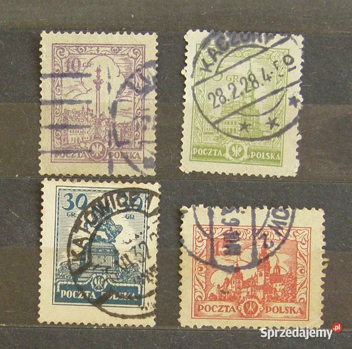 Znaczki pocztowe Polska Zestaw 20 Łódź
