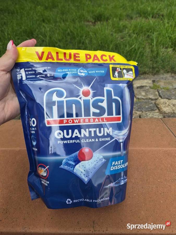 Kapsułki do zmywarki Finisch quantum 60 sztuk Kwidzyn