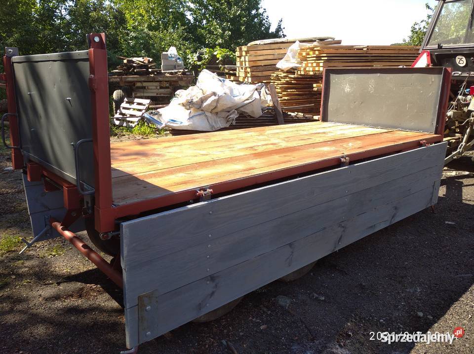 Przyczepa przyczepka rolnicza wywrotka wóz Krasnystaw sprzedam