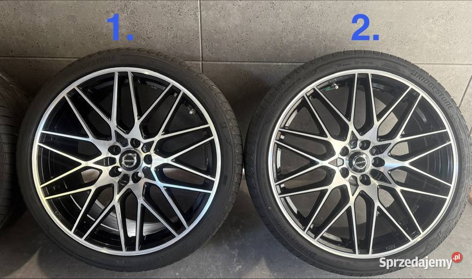 20 Volvo S90 V90 felgi koła komplet 5x108 ET45