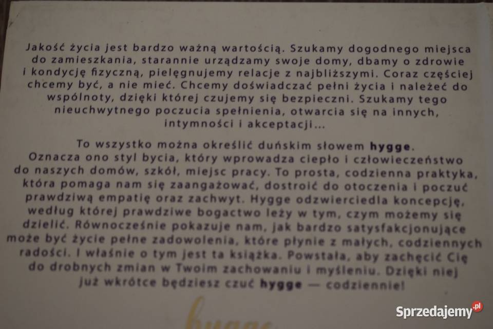 Księga hygge zwolnić kochać i żyć szczęśliwie Chełmno