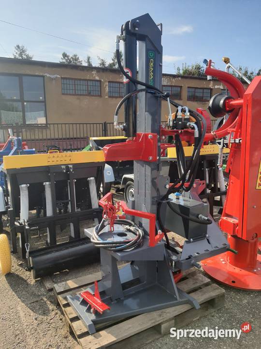 Łuparka do drewna pionowa hydrauliczna WOM 20t Pozostałe Miechów