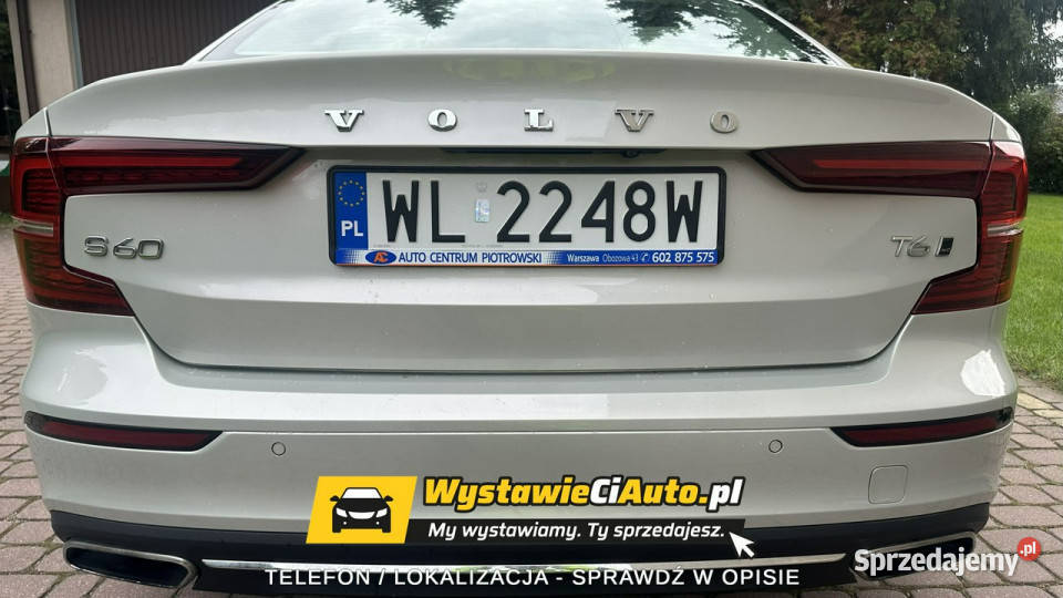 Volvo S60 Telefon 606907621 Legionowo III 2018 nawigacja
