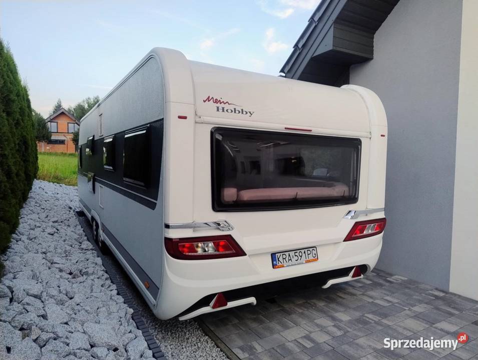 DOM NA KÓŁKACH PRZYCZEPA HOBBY PRESTIGE VIP 7 Przyczepy