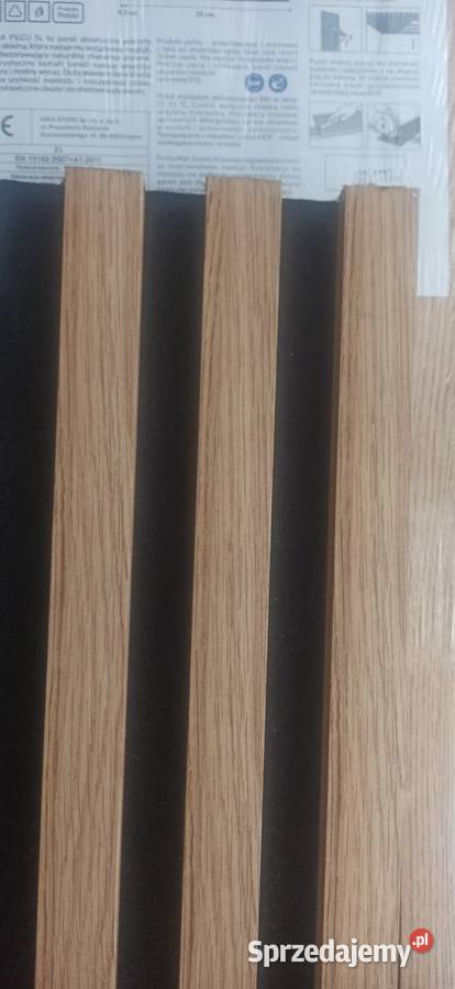 Lamele ścienne na filcu Panele dekoracyjne Rosnówko