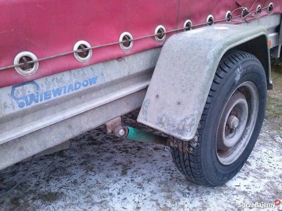 Przyczepka samochodowa NIEWIADOW 750 z Hamulcem Motoryzacja warmińsko-mazurskie sprzedam