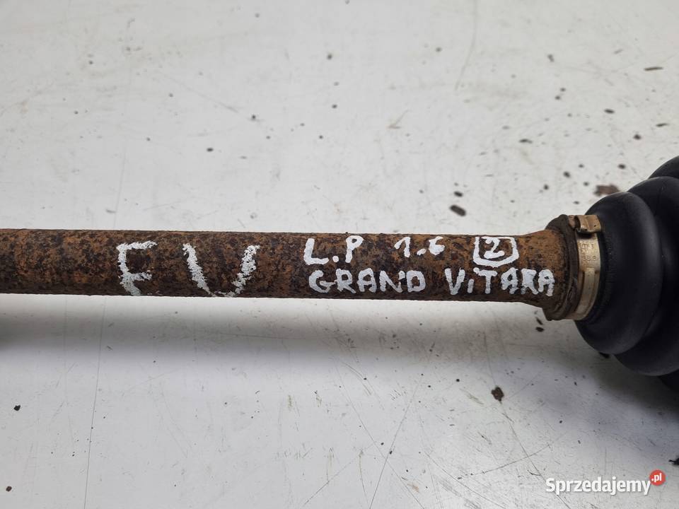 PÓŁOŚ Suzuki Grand Vitara II 16 16V LEWA Chełm