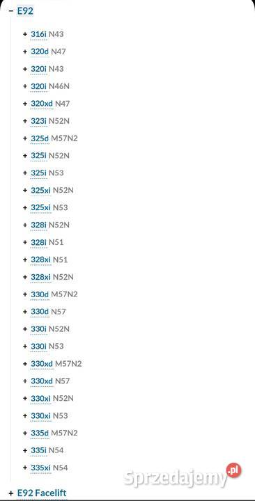 Wahacz dolny TYŁ Tylny Bmw e90 e91 e92 e93 Dębica