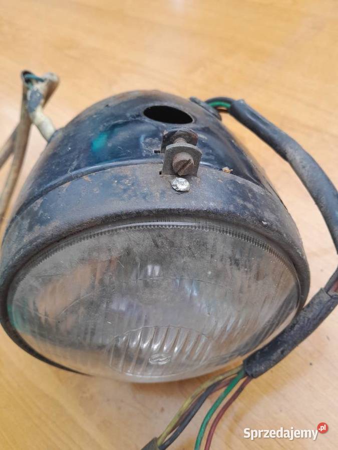 Metalowa lampa WSK B1 B3 Świerzawa