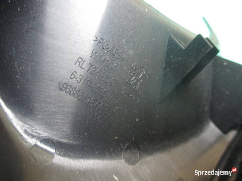 PEUGEOT 3008 I 10r kratki nawiewu 9688612677 świętokrzyskie