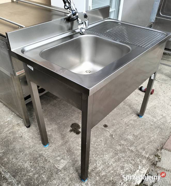 Zlew 1komorowy gastronomiczny 100x60x85 Słupia Kapitulna