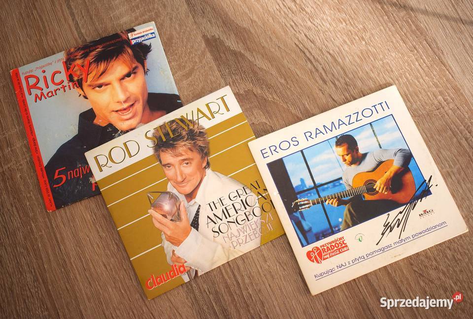 Ricky Martin Rad Stewart Eros Ramazzotti CD Chełmno sprzedam
