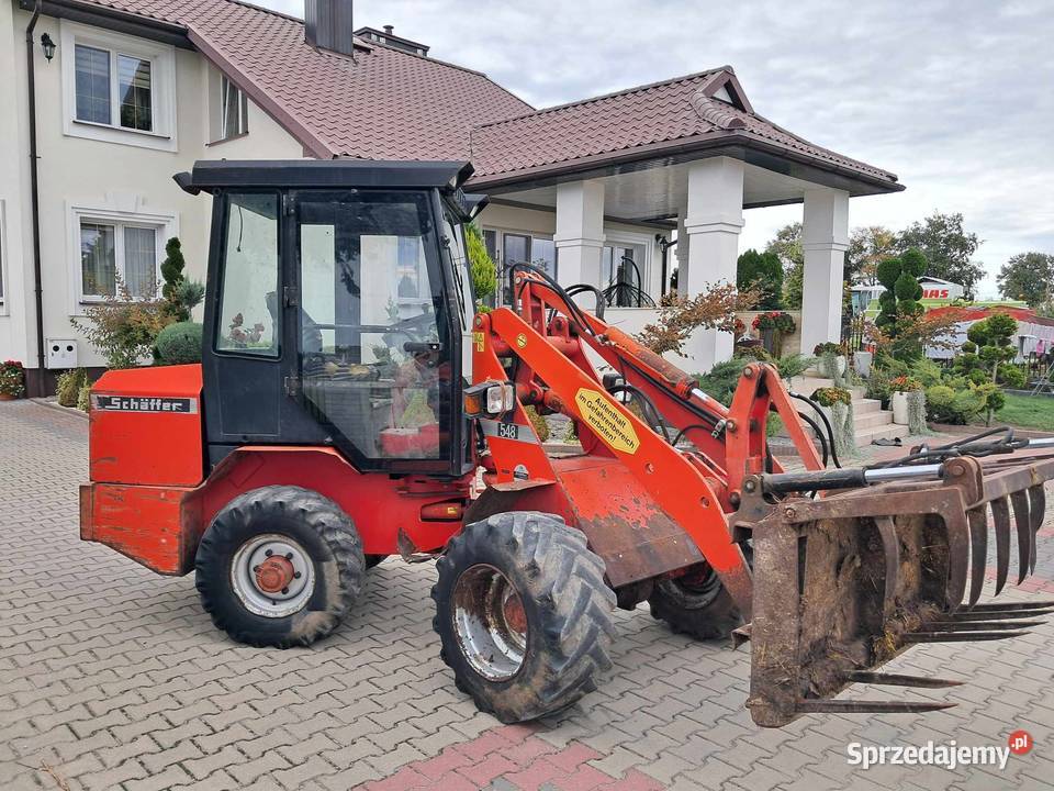 Ładowarka przegubowa Schaffer 548 weidemann 2000 Pozostałe