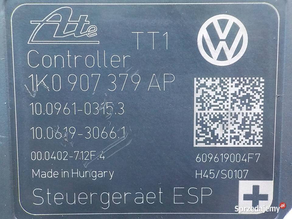 VW GOLF VI 20 TDI AUT 09r HB 5D pompa ABS Suków sprzedam