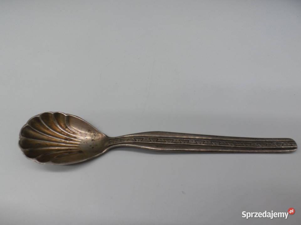 Posrebrzana łyżeczka do cukru