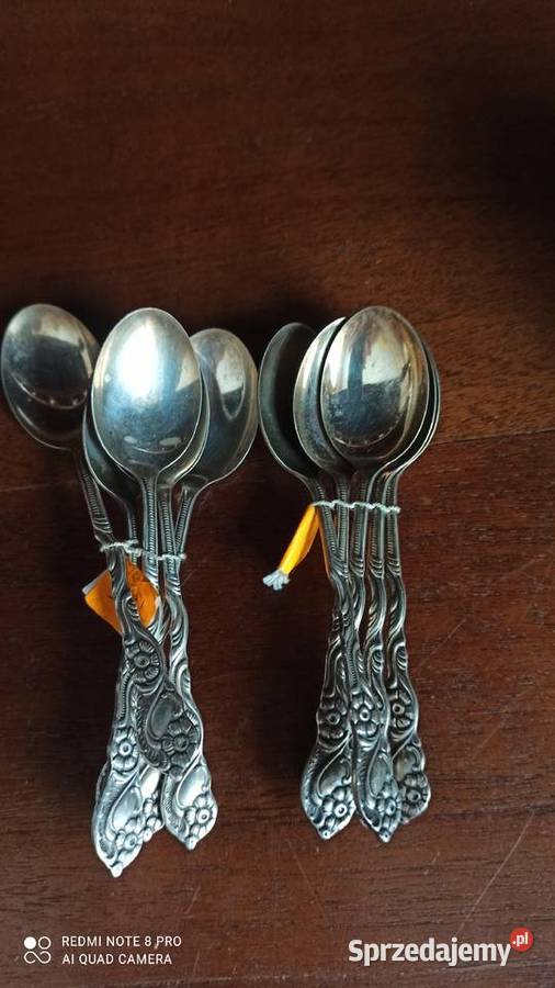 Komplet 6 łyżeczek do herbaty kawy Pozostałe pomorskie Gdańsk