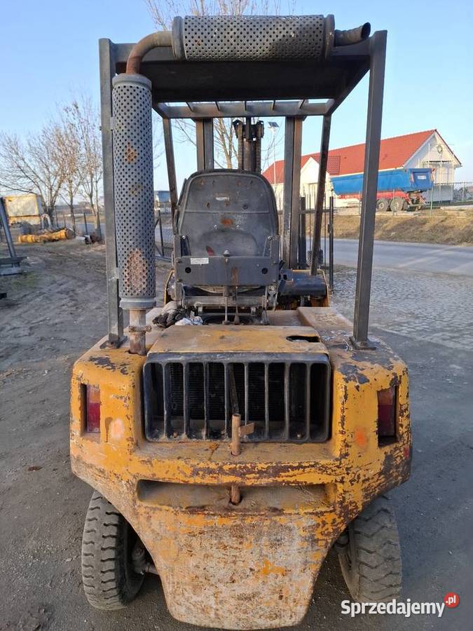 Wózek widłowy Bułgar DV 1786 silnik Perkins 4 w Targoszyn