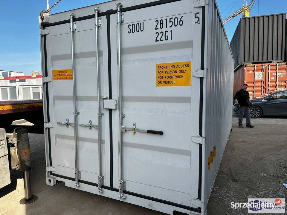 KONTENER MORSKI 20 DV ONE WAY DOUBLE DOOR DRZWI Wrocław